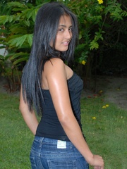 Naughty teen girl enjoys fingering her tight - XXXonXXX - Pic 2