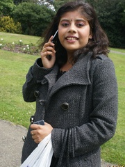 Shameless Indian teen in jeans shows off her big - XXXonXXX - Pic 1