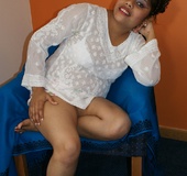 Dirty chick in a white shirt gets naked and&hellip;