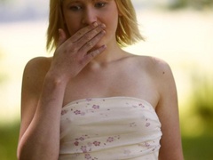 Very hot busty blonde spreads her legs for - XXX Dessert - Picture 3