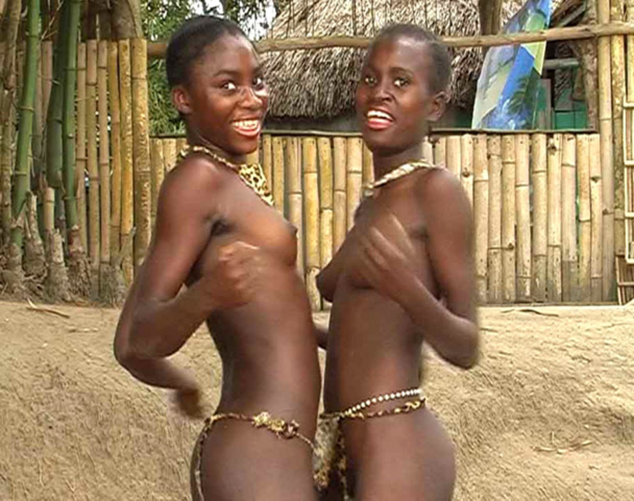 African teens nude body