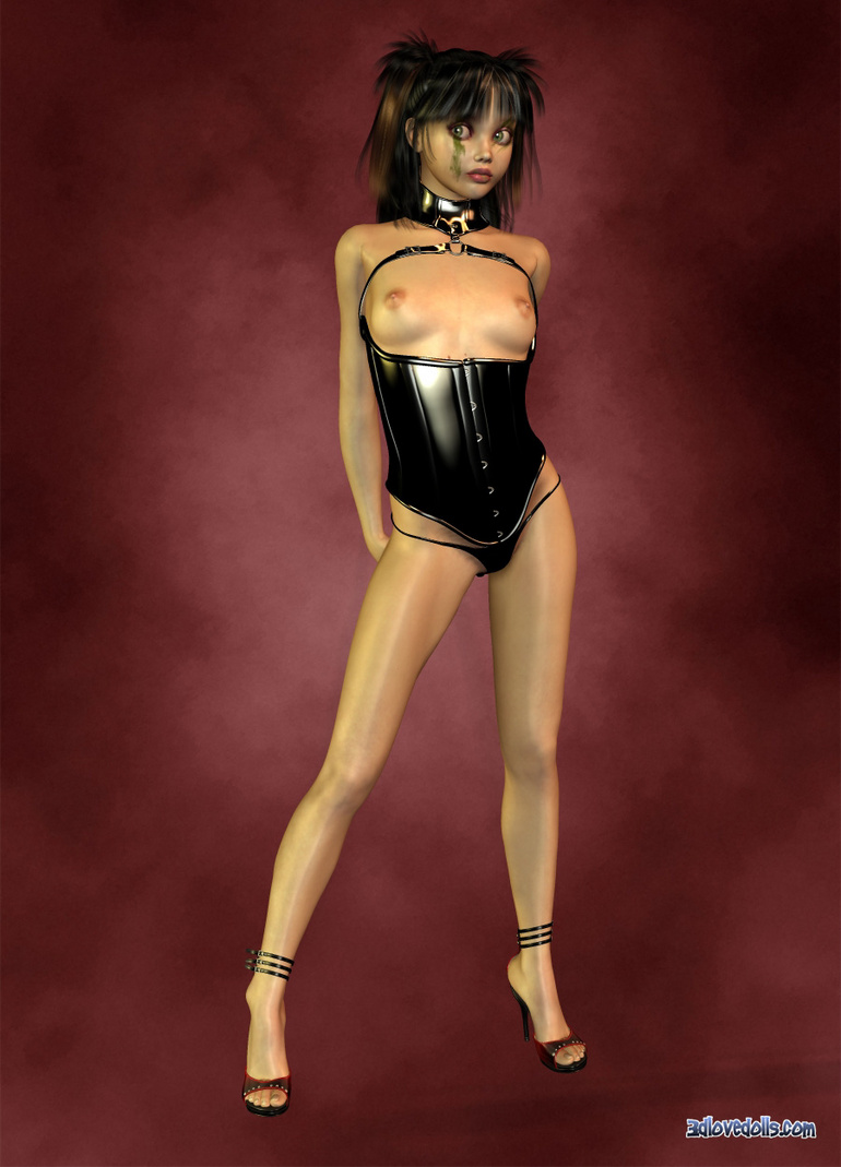 Cool 3d teen girl in a black - Cartoon Porn Pictures - Picture 3