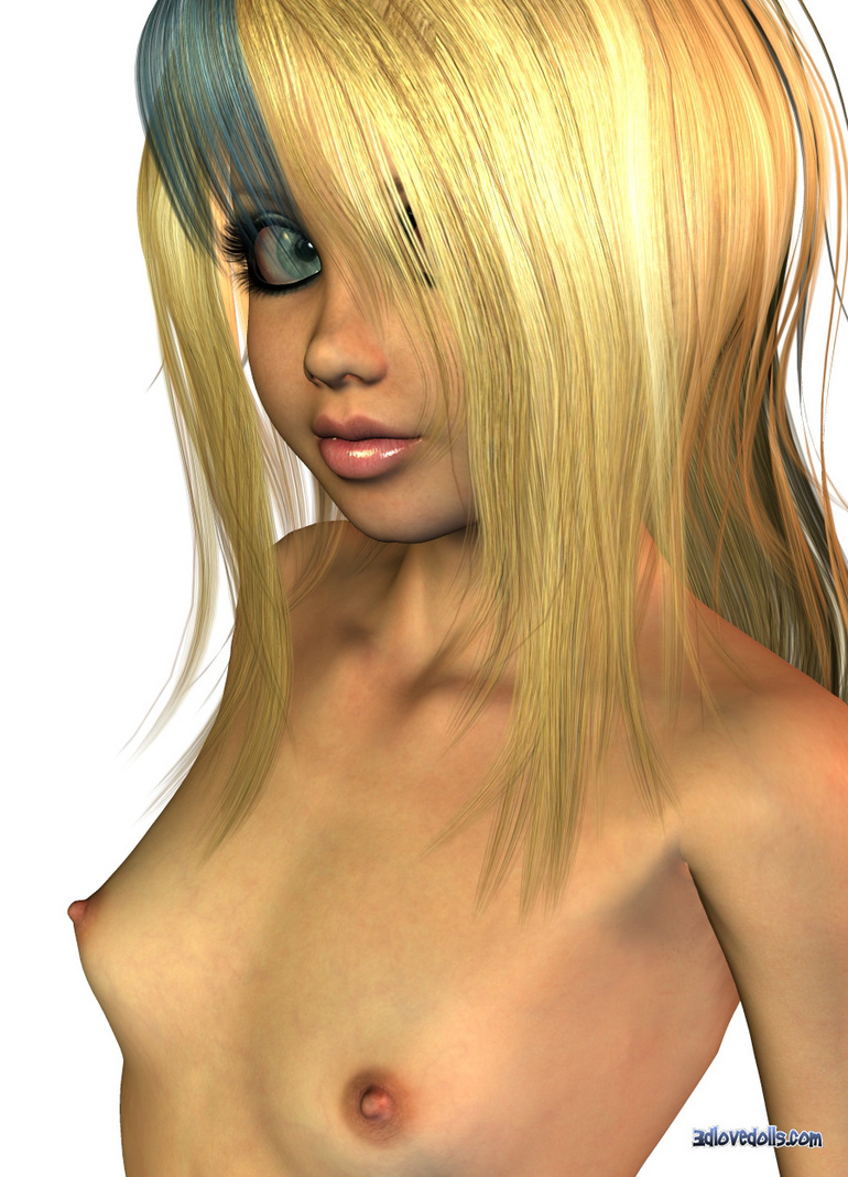 Slim 3d toon girl with small tits - Cartoon Porn Pictures - Picture 1