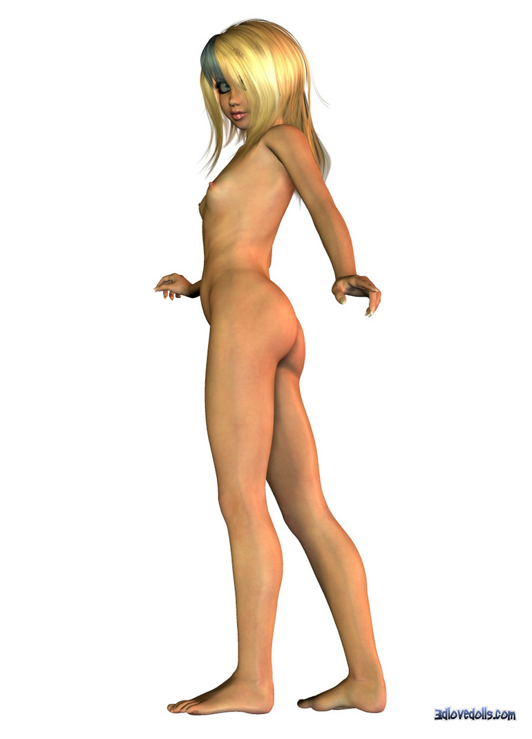 3d Toon Tits - Slim 3d toon girl with small tits - Cartoon Porn Pictures - Picture 9