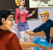 Hot blonde teacher gets fuckign herd by her&hellip;