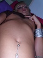 Dirty blonde teen bitch gets nude and - Picture 5