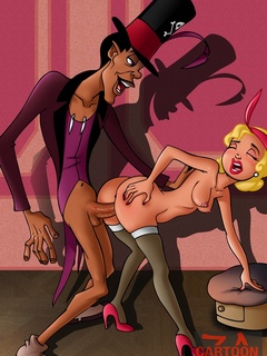 Hot chicks Charlotte La Bouff and Tiana from - Cartoon Sex - Picture 1