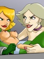 Lewd Clover from Totally Spies pleasing - Picture 2