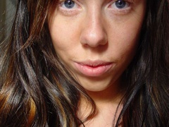 Lovely long-haired chick taking off her white - XXXonXXX - Pic 1
