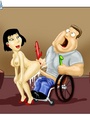 Lustful Peter Griffin banging hard his - Picture 2