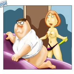 Lustful Peter Griffin banging hard his wife - Cartoon Sex - Picture 7