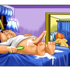 Lustful Peter Griffin banging hard his wife - Cartoon Sex - Picture 8