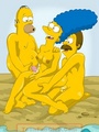 Cool porn toon story with Marge Simpson, - Picture 1