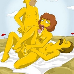 Cool porn toon story with Marge Simpson, - Cartoon Sex - Picture 2