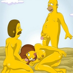 Cool porn toon story with Marge Simpson, - Cartoon Sex - Picture 3