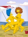 Hot Marge Simpson and her friend Maude - Picture 4