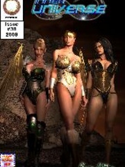 Three hot busty chicks get enchained - BDSM Art Collection - Pic 6