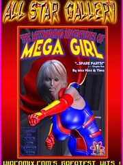 New dirty adventure of kinky Mega girl - BDSM Art Collection - Pic 7
