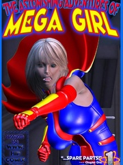 Horny Mega girl loves to fuck somebody - BDSM Art Collection - Pic 1