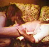 Vintage chick giving blowjob at breakfast in the&hellip;