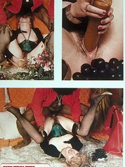 Retro sexy babes with cum all over their - XXX Dessert - Picture 8