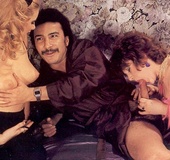Horny old senior shagging two hairy seventies&hellip;