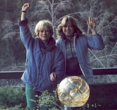 Two naughty seventies ladies pleasing a big cock&hellip;