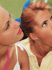 Sporty retro outdoor babes fucked by - XXX Dessert - Picture 6