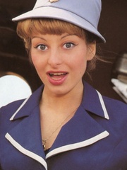 A retro flight attendant enjoys screwing - XXX Dessert - Picture 3