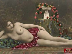 Beautiful vintage naked sweeties posing - XXX Dessert - Picture 4