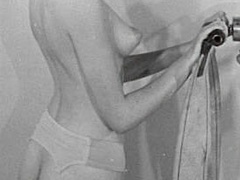 Nearly naked vintage pretty babes posing - XXX Dessert - Picture 3