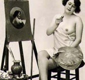 Vintage girls wearing very sexy underwear in the&hellip;