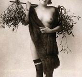 Several vintage chicks wearing stockings in the&hellip;