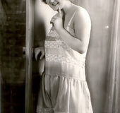 Vintage sexy shaped girl looks so seductive while&hellip;