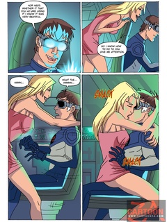 The Human Torch is distracted from work by - Cartoon Sex - Picture 2