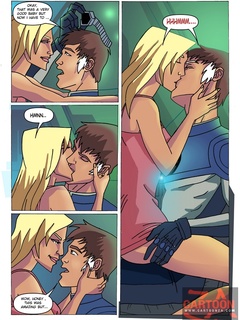 The Human Torch is distracted from work by - Cartoon Sex - Picture 3