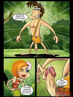 Jungle George rushes in to rescue horny Jane - Cartoon Sex - Picture 1