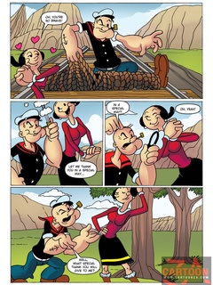 Powerful Popeye defeats big bad villain to - Cartoon Sex - Picture 3
