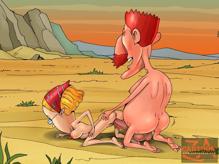Old Radcliffe fucks chick as Nigel Thornberry - Cartoon Sex - Picture 2
