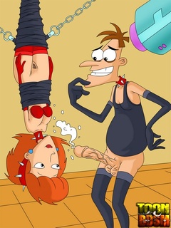 Major Francis and Dr. Heinz with exposed - Cartoon Sex - Picture 3