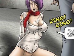 Roped and suspended teen chicks getting - Cartoon Sex - Picture 2