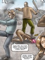 Dirty men beating and jeering poor girls - Picture 4
