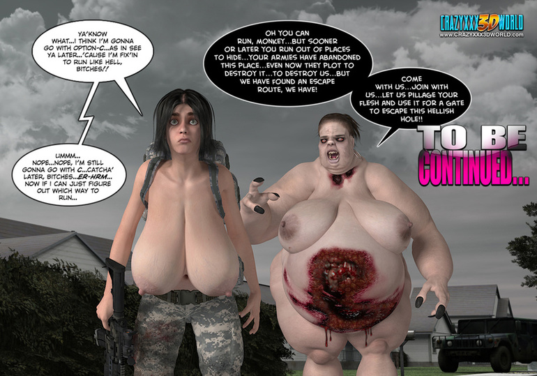 The dirtiest fucking with toon zombie women - Cartoon Sex - Picture 8