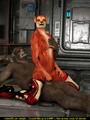 Fox-woman is happy to ride a stiff rod - Picture 3