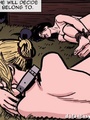 Enchained and roped slave girls getting - Picture 3