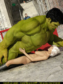 Well hung Hulk fucks a blonde whore in - Picture 2