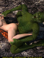 Beautiful ginger girl banged by a swamp - Picture 2
