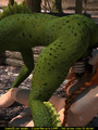 Beautiful ginger girl banged by a swamp - Picture 3
