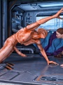 Well endowed alien giving so much joy to - Picture 1