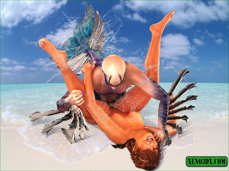 Horny sea creature can't resist this perfect - Cartoon Sex - Picture 5